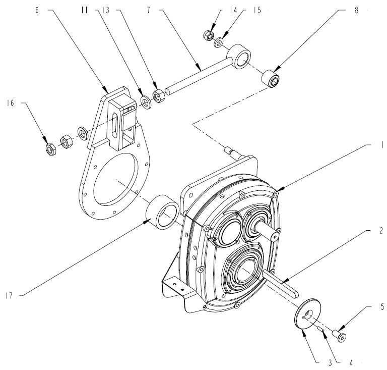 6-4722 8164 80 DRIVE UNIT - Запчасти для Tetra Pак Alex 25