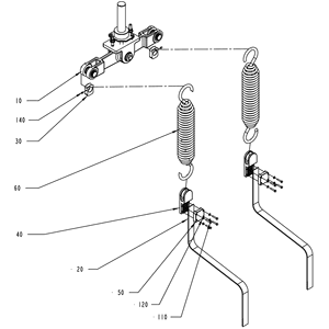 Hold-down device - Запчасти для Tetra Pak TBA 19