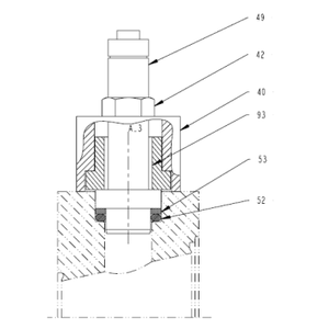 Flange Manometer - Запчасти для Tetra Pак Alex 25