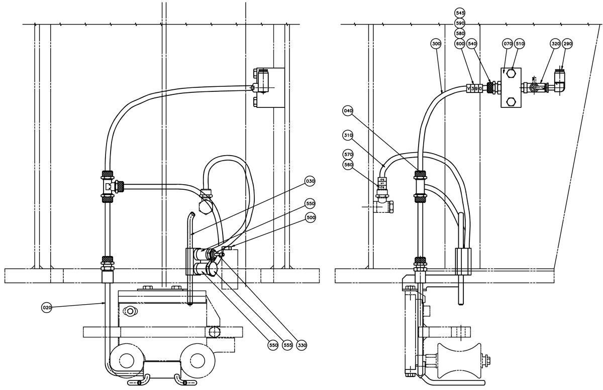 TUBE FLUSHING DEVICE - Запчасти для Tetra Pak TBA 19