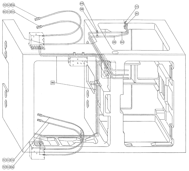 PIPE WORK MACHINE BODY - Запчасти для Tetra Pak TBA 19