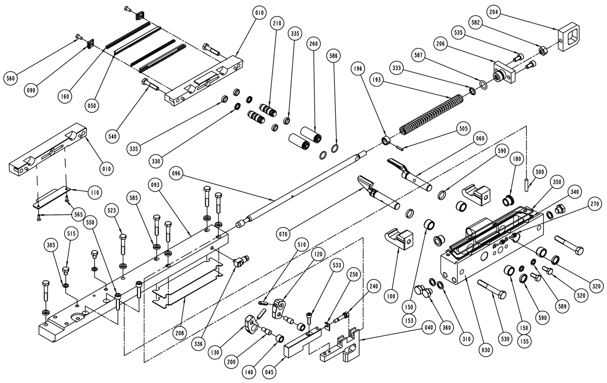 256204-0600 cutting jaw - Запчасти для Tetra Pak TBA 19
