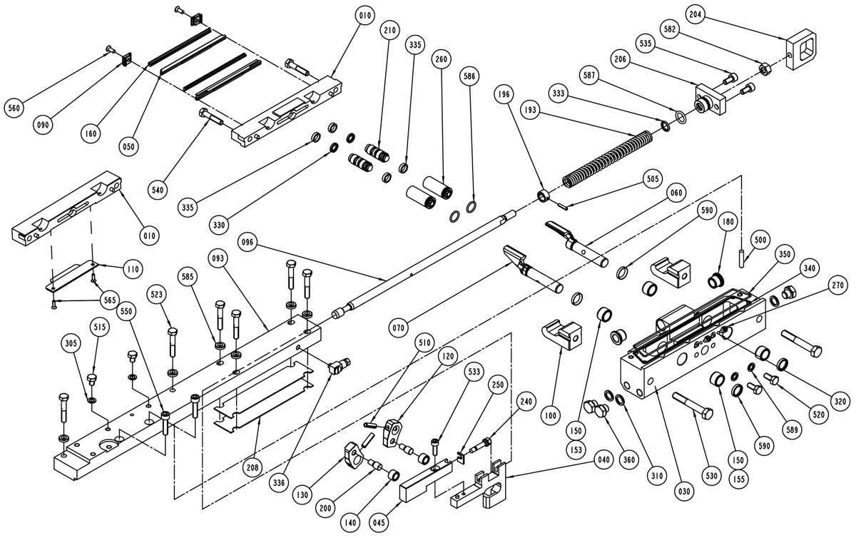256204-0600 cutting jaw - Запчасти для Tetra Pak TBA 19