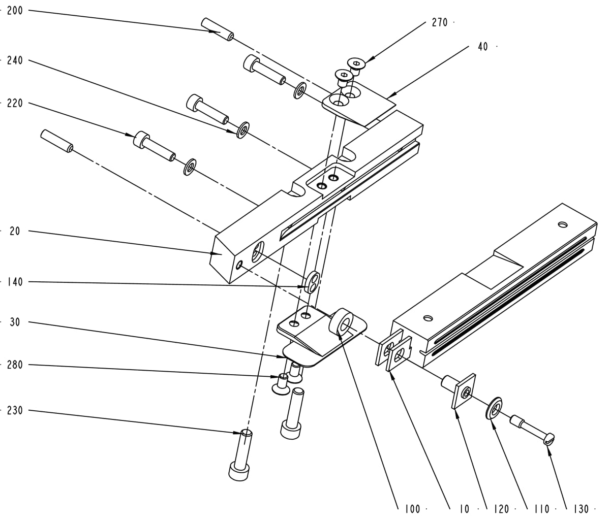 Pressure rail - Запчасти для Tetra Pak TBA 19